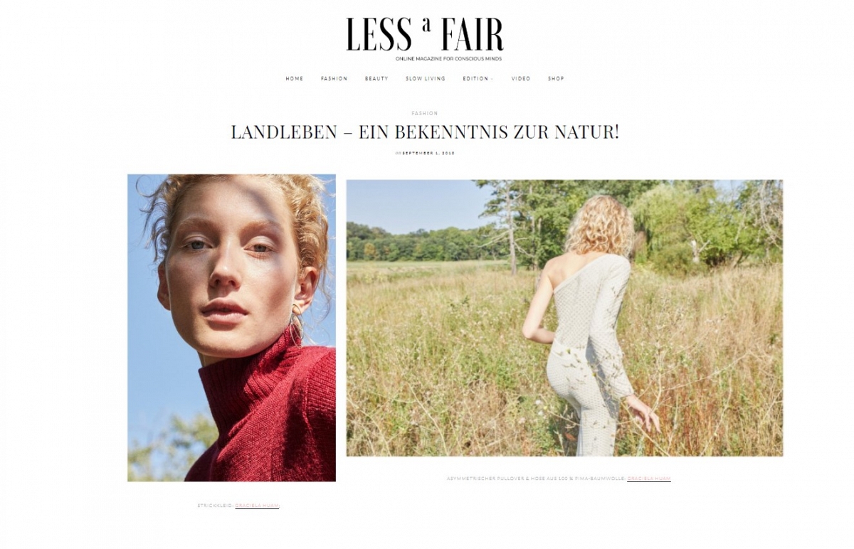 Lessafair Magazine Berlin September 2018